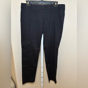Y-3 Yohji Yamamoto X Adidas Women's Cargo Tapered Pants in Black - Size L